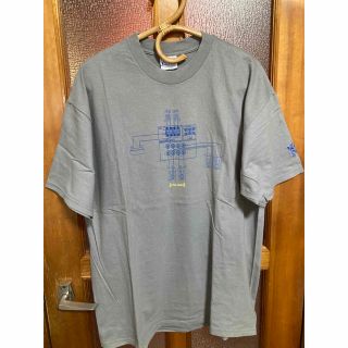 ヘインズ(Hanes)のTRUE ビッグサイズ Tシャツ　アメカジ　サイズXL グレー(Tシャツ/カットソー(半袖/袖なし))