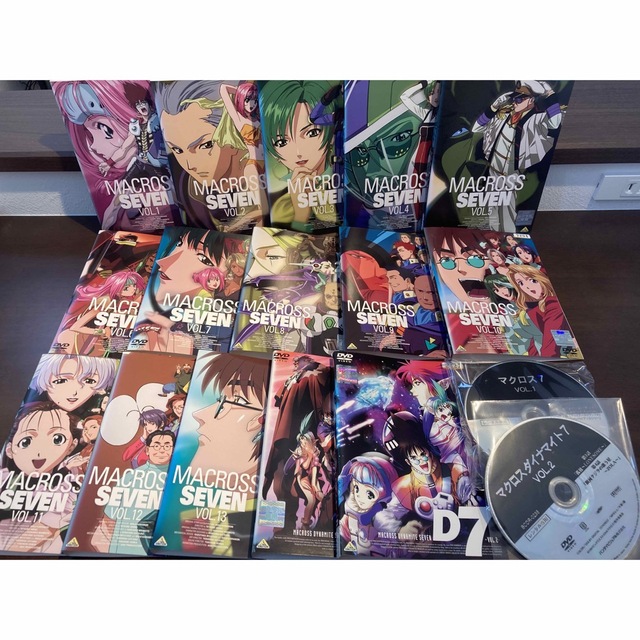 テレビアニメマクロス7 全巻　全巻　15巻セット　DVD アニメ