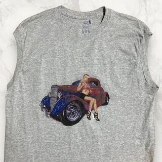 HSD FRUIT 90s 00s　ピンナップガール　ホットロッド Tシャツ(Tシャツ/カットソー(半袖/袖なし))