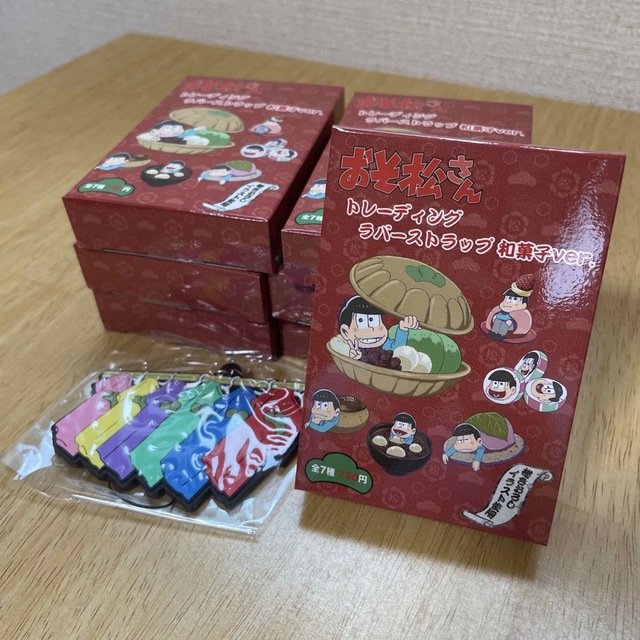 おそ松さん　トレーディングラバーストラップ和菓子ver　BOX