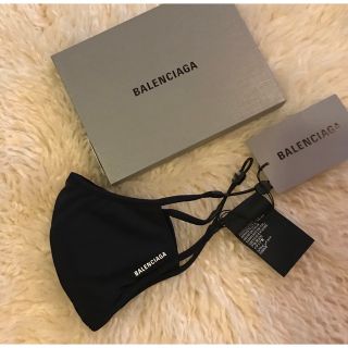 バレンシアガ(Balenciaga)の【新品未使用】バレンシアガ BALENCIAGA マスク ブラック (その他)