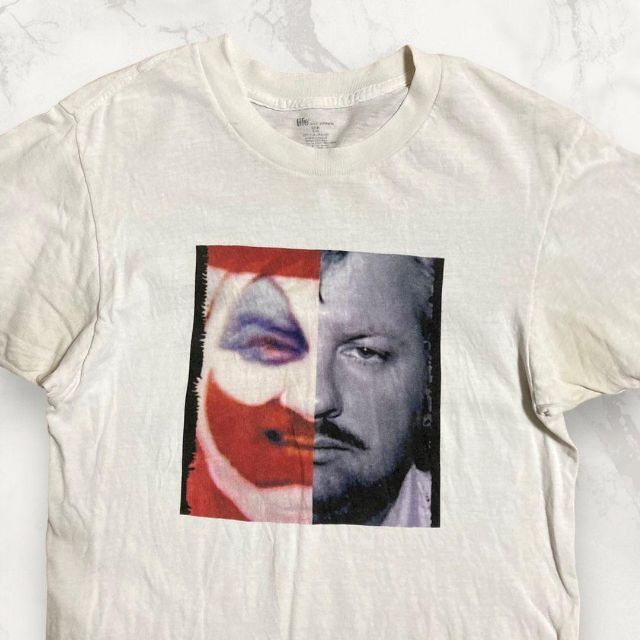 HRY 90s 00s 白 ジョン ウェイン ゲイシー 殺人鬼 IT Tシャツの HRY 90s 00s 白 ジョン ウェイン ゲイシー 殺人鬼 IT Tシャツの