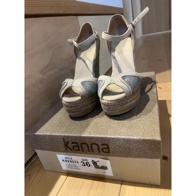 kanna(カンナ)の厚底サンダル レディースの靴/シューズ(サンダル)の商品写真