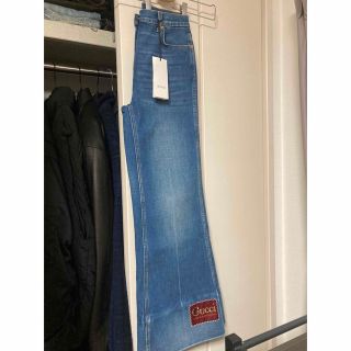 選べるサイズ展開! gucci フレアデニムパンツ オンライン特別販売