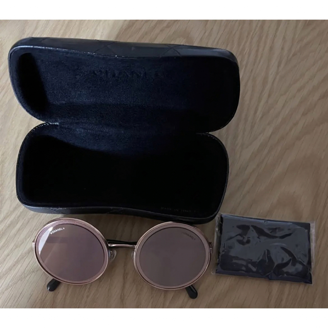 即出荷可 CHANEL 丸 ラウンドシェイプ サングラス - laboreocupacional