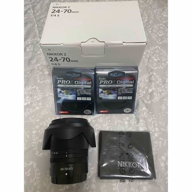 Nikon Z24-70mm f4S 美品 NDフィルター2種類付