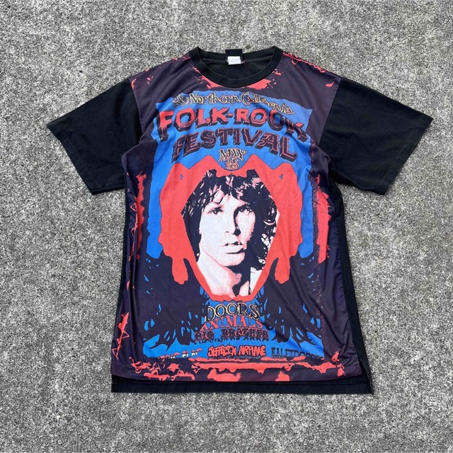 vintage 90's doors ドッキングT バンドT アーカイブ Y2K メンズのトップス(Tシャツ/カットソー(半袖/袖なし))の商品写真