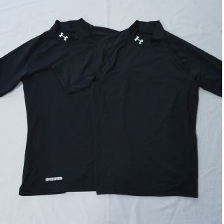 アンダーアーマー(UNDER ARMOUR)のアンダーアーマー半袖2枚MD黒(その他)