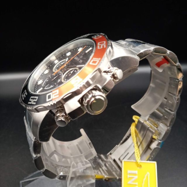 INVICTA(インビクタ)の【新品未使用】定価8万 INVICTA メンズ 腕時計 プロダイバー ブラック メンズの時計(腕時計(アナログ))の商品写真