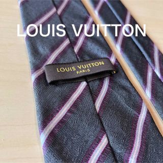 ルイヴィトン(LOUIS VUITTON)のLOUIS VUITTON ルイヴィトン　モノグラム レジメンタル  ネクタイ(ネクタイ)