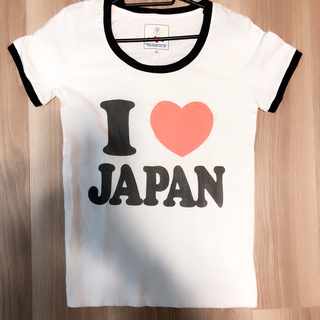 ダブルシー(wc)のWC I LIVE JAPAN TシャツS タグ付き(Tシャツ/カットソー(半袖/袖なし))