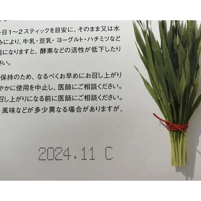 ケンプリア　リッチグリーン　30スティック 食品/飲料/酒の健康食品(青汁/ケール加工食品)の商品写真