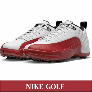 ジョーダン(Jordan Brand（NIKE）)のAir Jordan 12 Low Golf Varsity Red 新品未使用(シューズ)