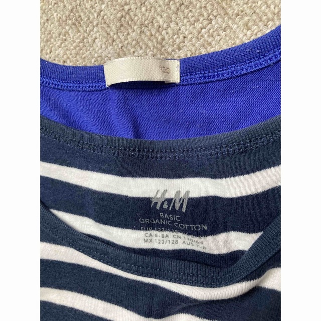 H&M(エイチアンドエム)のキッズタンクトップ2枚セット キッズ/ベビー/マタニティのキッズ服男の子用(90cm~)(Tシャツ/カットソー)の商品写真