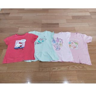 ユニクロ(UNIQLO)のUNIQLO　Tシャツ　4枚組　120サイズ(Tシャツ/カットソー)