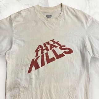 HRA 90s 00s  白 ART THAT KILLS　プリント Tシャツ(Tシャツ/カットソー(半袖/袖なし))