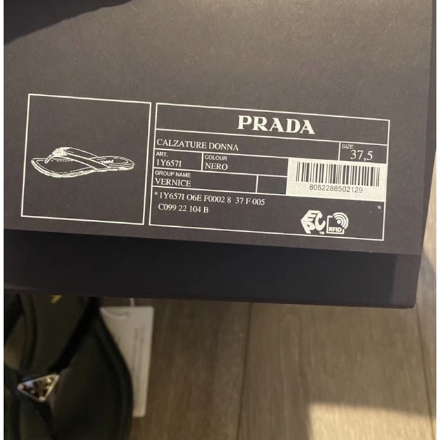 PRADA - プラダサンダルの通販 by Cc's shop|プラダならラクマ