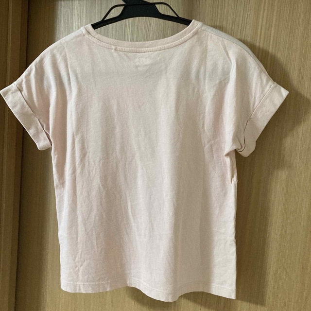 アポロ柄 Tシャツ 120cm ピンク キッズ/ベビー/マタニティのキッズ服女の子用(90cm~)(Tシャツ/カットソー)の商品写真