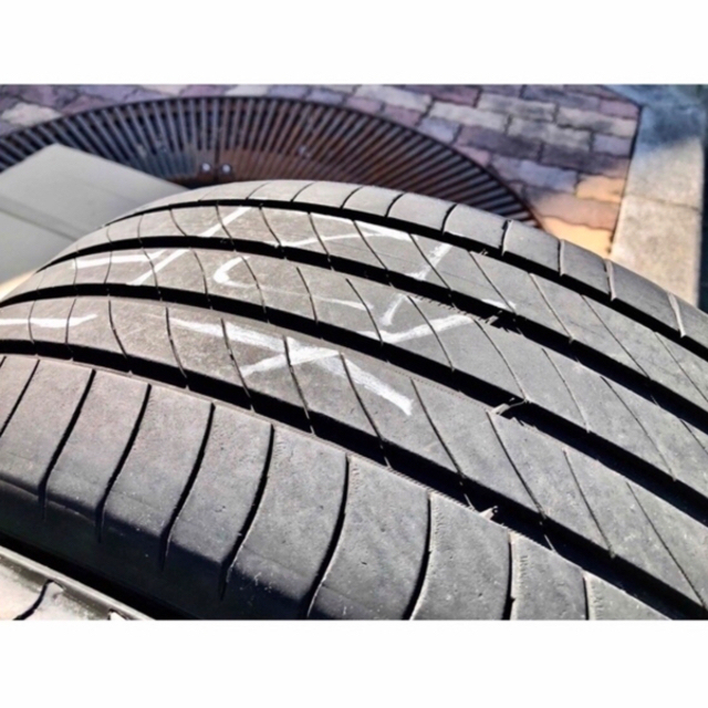 215/45R18 美品 レイズ ヴォウジェ 深溝 ミシュラン VOUGEの通販 by