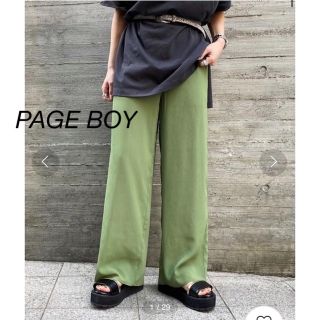 ページボーイ(PAGEBOY)のPAGEBOY シアーヨウリュウパンツ(カジュアルパンツ)