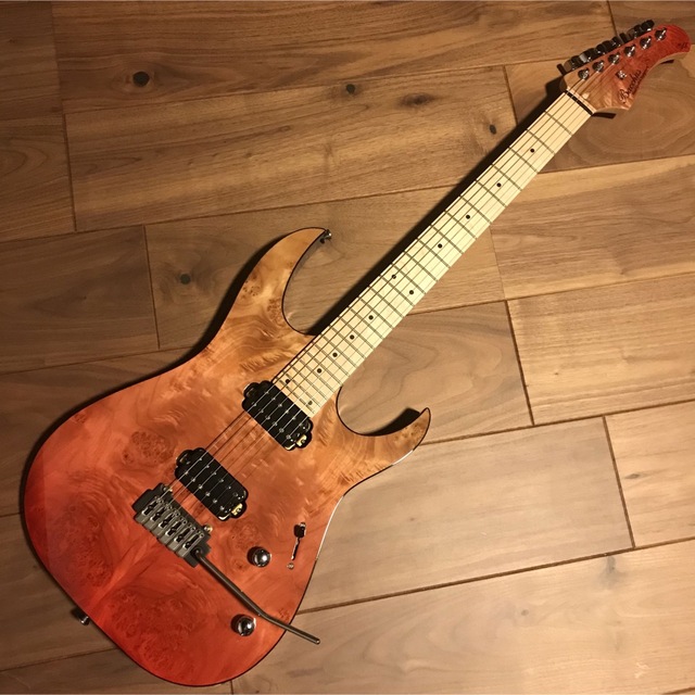 Bacchus  GRACE-FT BM/M DARK-BACK RED-GRD 楽器のギター(エレキギター)の商品写真