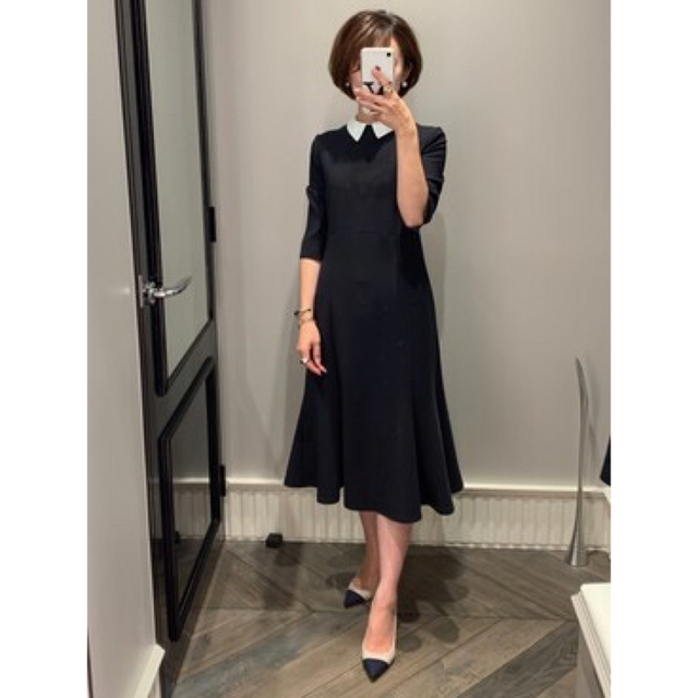 CELFORD - 【極美品】セルフォード 襟付きワンピース34 入学式結婚式