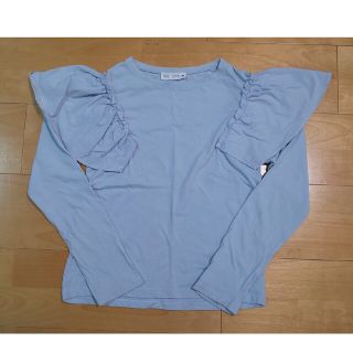 ザラキッズ(ZARA KIDS)のZARA フリルトップス152cm(ブラウス)