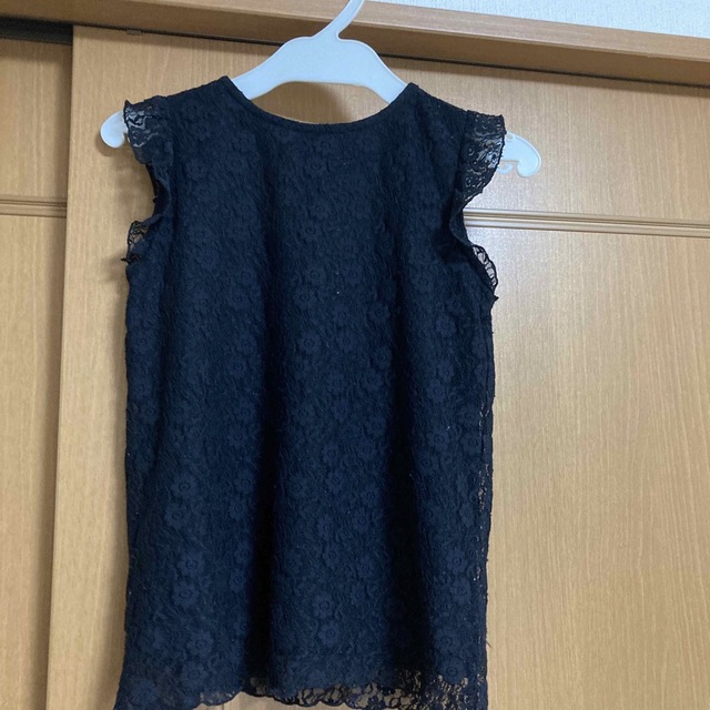 ikka(イッカ)の女児ノースリーブシャツ150 キッズ/ベビー/マタニティのキッズ服女の子用(90cm~)(Tシャツ/カットソー)の商品写真