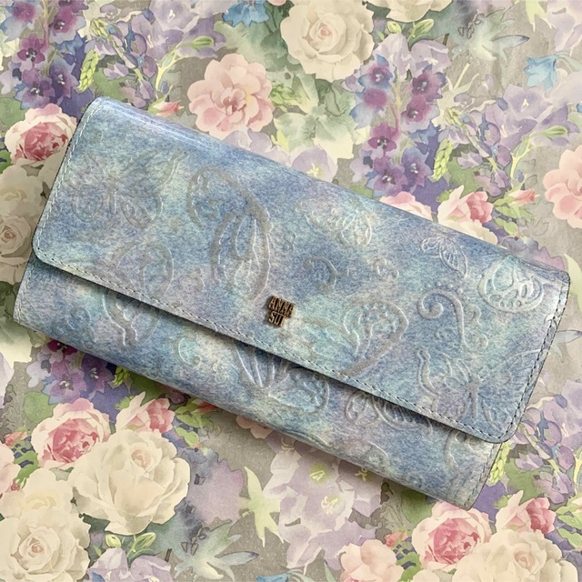 ANNA SUI - アナスイ 財布 長財布 パピヨンの+inforsante.fr