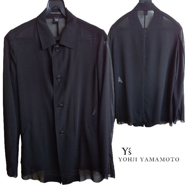Yohji Yamamoto ヨウジヤマモト　透け透けジャケット　一度着用のみ