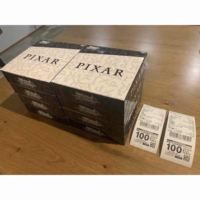 ヴァイスシュヴァルツ PIXAR ピクサー　8BOX シュリンク無【新品未使用】