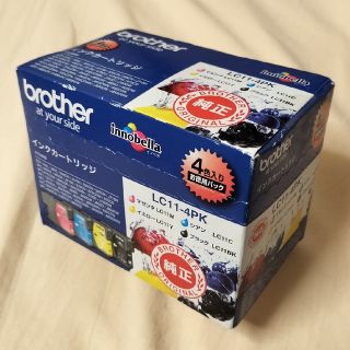 ブラザー(brother)のbrother インクカートリッジ LC11-4PK 4色(その他)