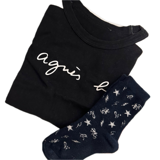 アニエスベー(agnes b.)のTシャツ　靴下セット(Tシャツ/カットソー)