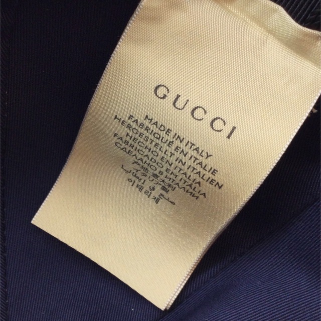 Gucci(グッチ)のGUCCI ベースボールキャップ　GGキャンパス メンズの帽子(キャップ)の商品写真