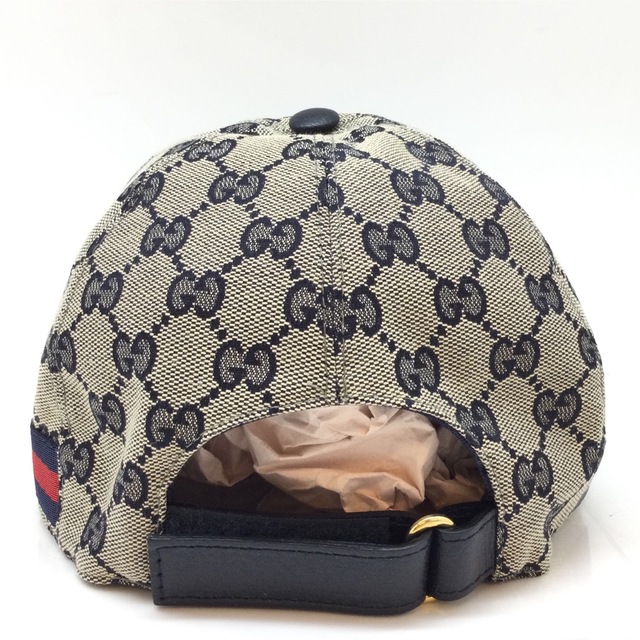 Gucci(グッチ)のGUCCI ベースボールキャップ　GGキャンパス メンズの帽子(キャップ)の商品写真