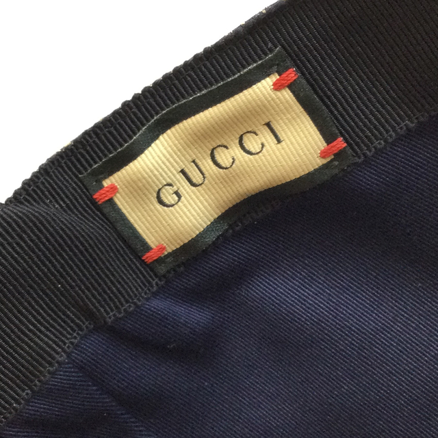 Gucci(グッチ)のGUCCI ベースボールキャップ　GGキャンパス メンズの帽子(キャップ)の商品写真