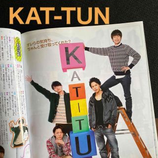 カトゥーン(KAT-TUN)のKAT-TUNさん　切り抜き　POTATO (ポテト) 2014年 02月号(アート/エンタメ/ホビー)