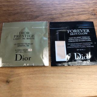 ディオール(Dior)のDior サンプル2点(ファンデーション)