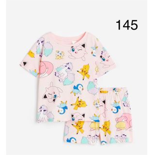 エイチアンドエム(H&M)の専用　新品未開封　ポケモンパジャマ　145/150 &パウパトロールTシャツ(その他)