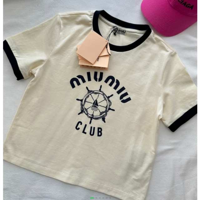 miumiu//ミュウミュウ ⊙ Tシャツ 半額SALE☆ www.peopleofwalmart.com