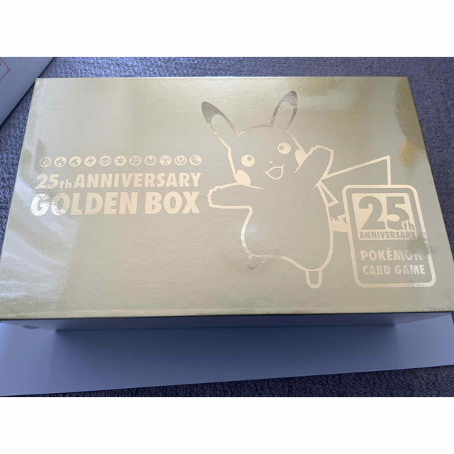 【新品未開封】ポケモンカード25thANNIVERSARY GOLDEN BOX