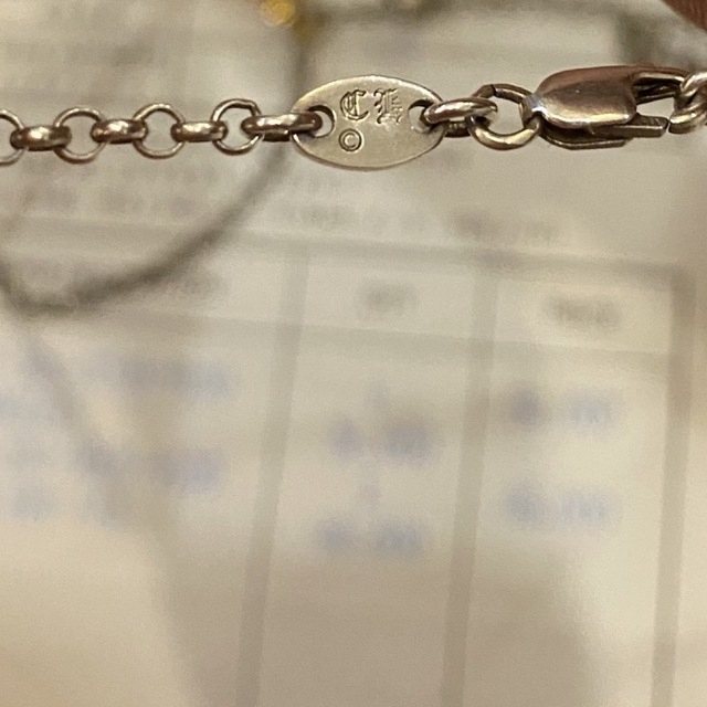 クロムハーツベビーファットチャームwithブルーサファイア22K クロムハーツベビーファットチャームwithブルーサファイア22K