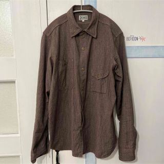 ジェラード(JELADO)のJELADO 23SS SMOKERS 撚り杢シャンブレー シナモン(シャツ)