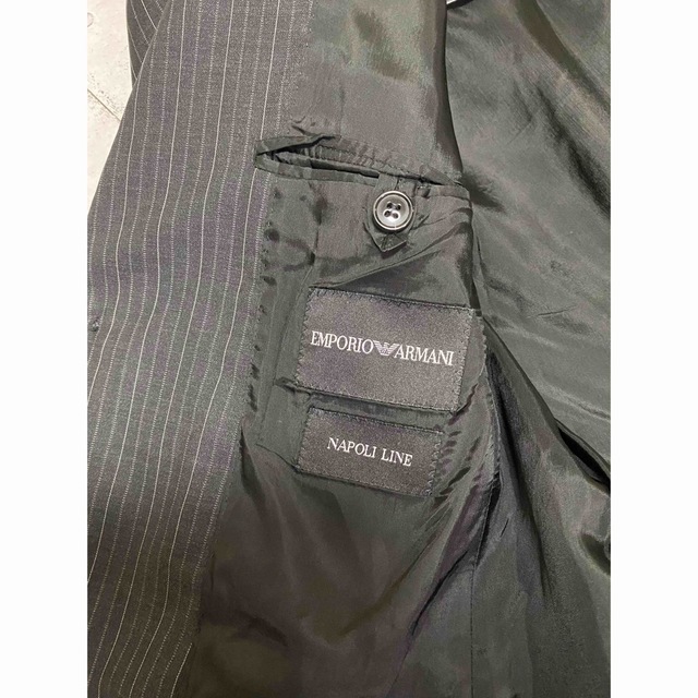 【良品】EMPORIO ARMANI オルタネートストライプ ジャケット 6