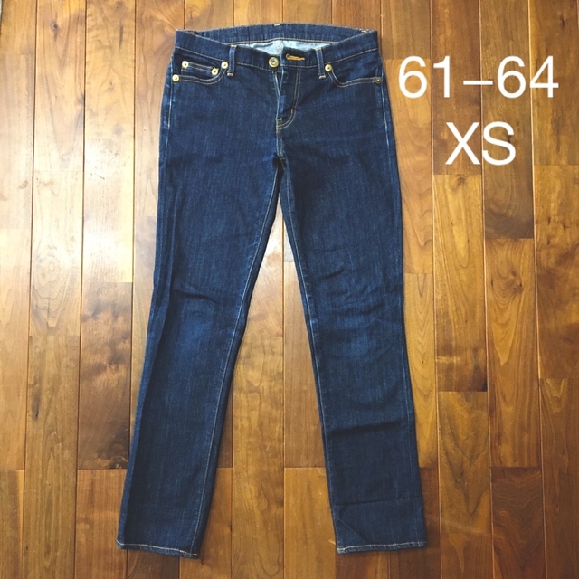 UNDER BAR RAW.(アンダーバーロウ)のUNDER BAR  RAW  JEANS  XS レディースのパンツ(デニム/ジーンズ)の商品写真