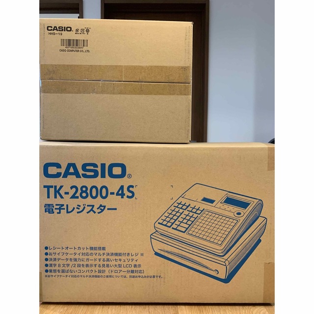 CASIO - CASIO レジスター 新品 未開封 ハンドスキャナー付き 更に