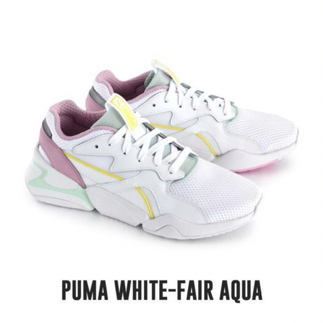 ●新品 PUMA プーマ スニーカー ノウ゛ァ メッシュ ウィメンズ 25cm●