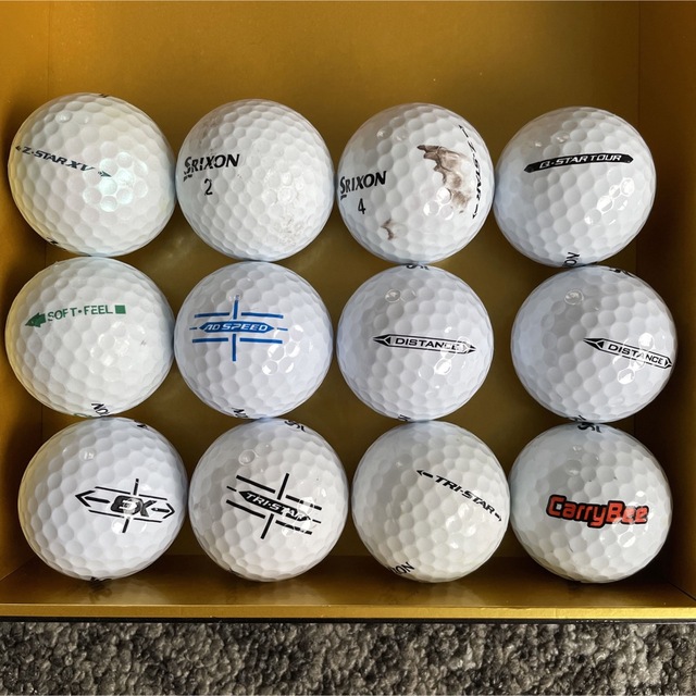 Srixon(スリクソン)のSRIXON ロストボール  白12球1ダース　スリクソン スポーツ/アウトドアのゴルフ(その他)の商品写真