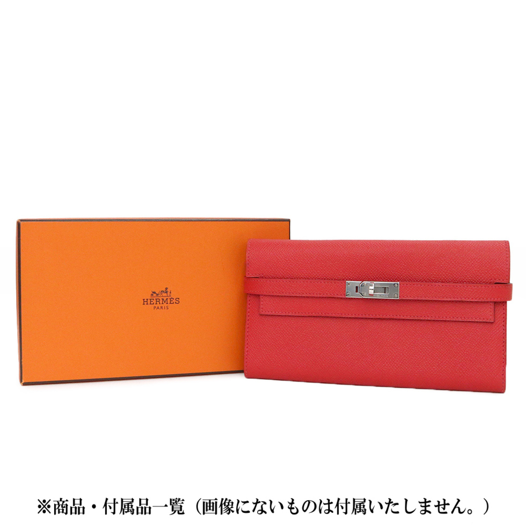 財布 エルメス ケリー ウォレット ロング 二つ折り長財布 ヴォー
