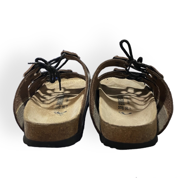 BIRKENSTOCK(ビルケンシュトック)の38 BIRKENSTOCK LUCCA ブラウン サンダル ルカ レディースの靴/シューズ(サンダル)の商品写真